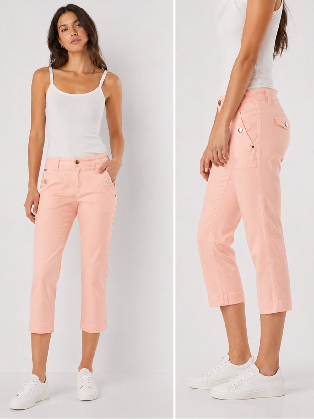 Lole Peach Pink Capris NWOT